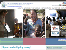 Tablet Screenshot of iicd-volunteer.org